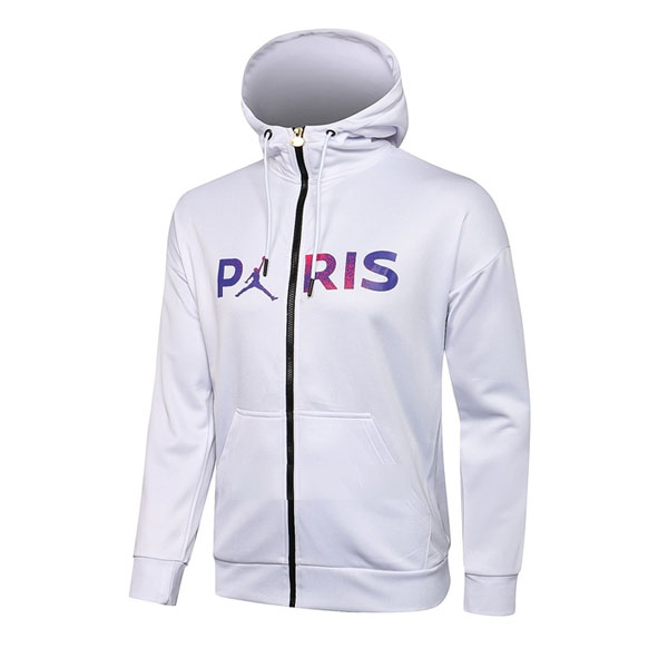 Chaqueta con Capucha Paris Saint Germain 2021 2022 Blanco